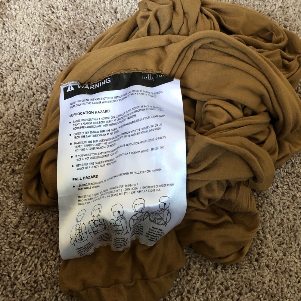 Camel Solly Baby Wrap